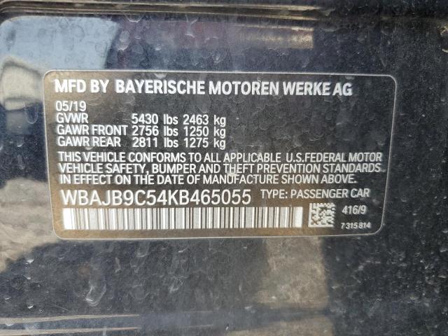 WBAJB9C54KB465055