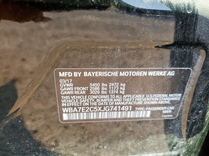 WBA7E2C5XJG741491