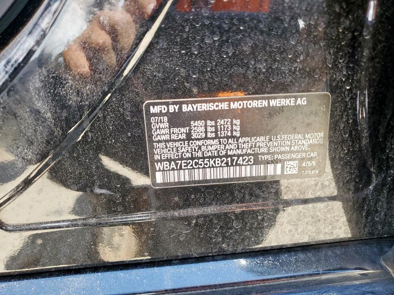 WBA7E2C55KB217423