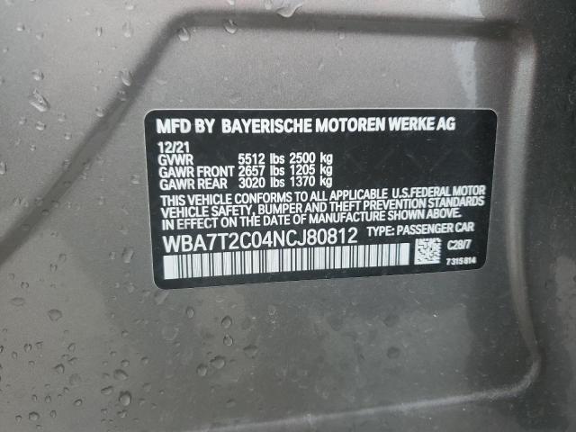 WBA7T2C04NCJ80812