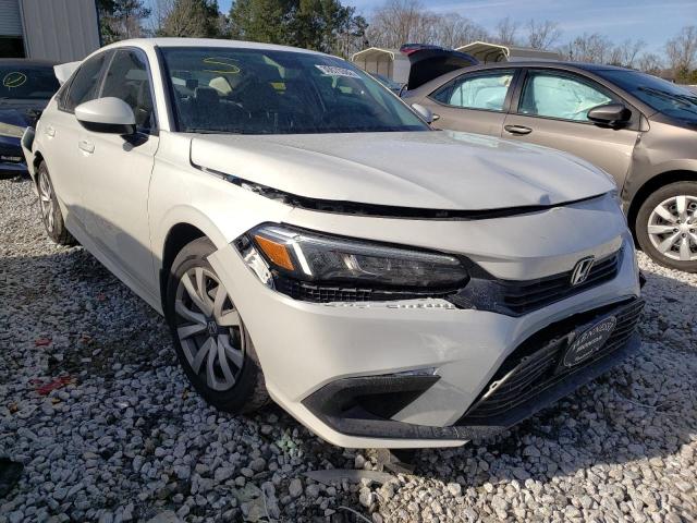 2022 HONDA CIVIC — VIN 2HGFE2F21NH513102