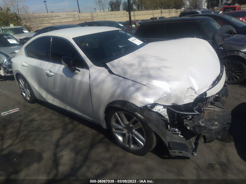 2021 LEXUS IS — VIN JTHAA1D29M5113150