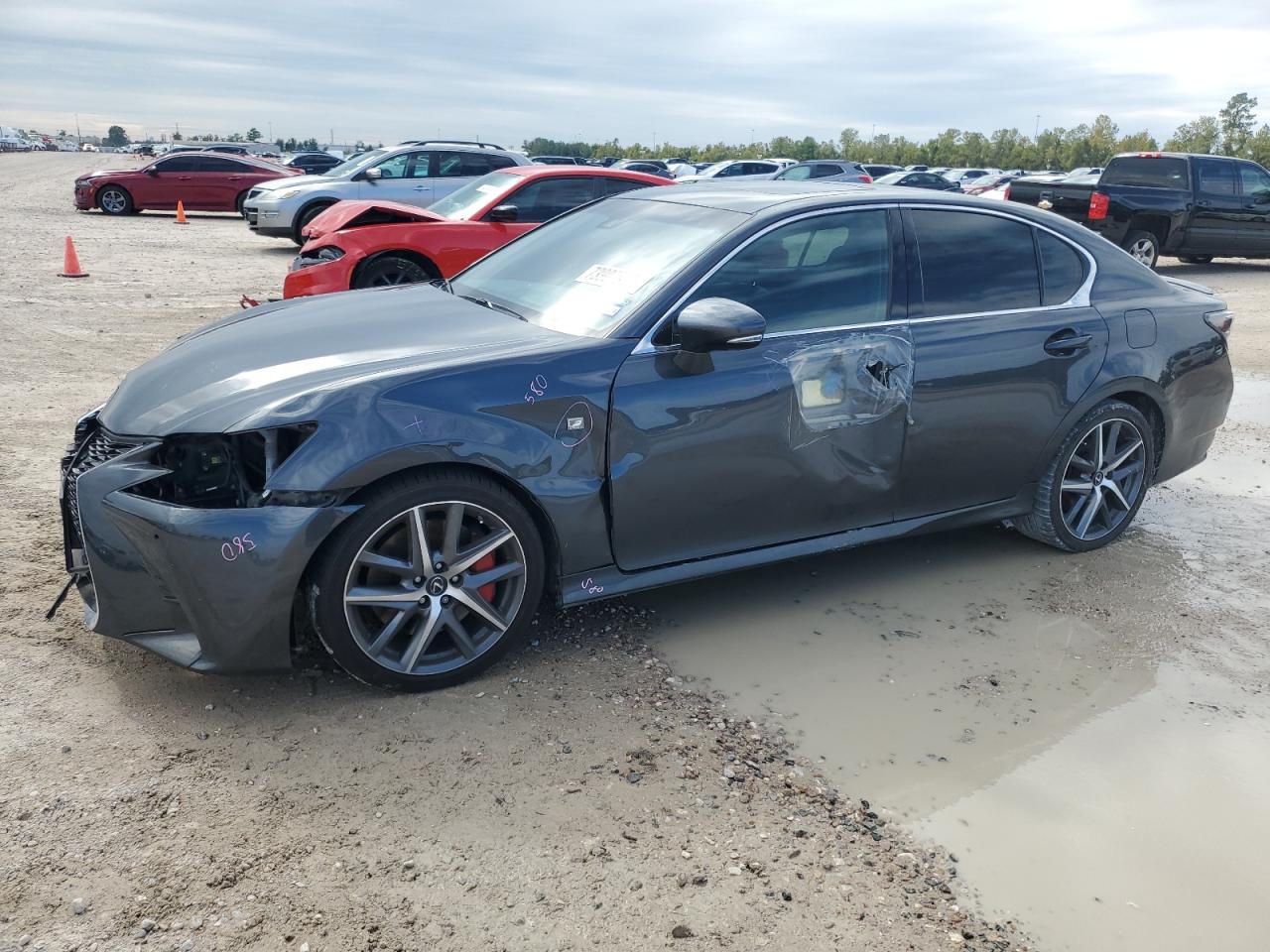 2018 LEXUS GS 350 BAS — VIN JTHBZ1BL0JA013935