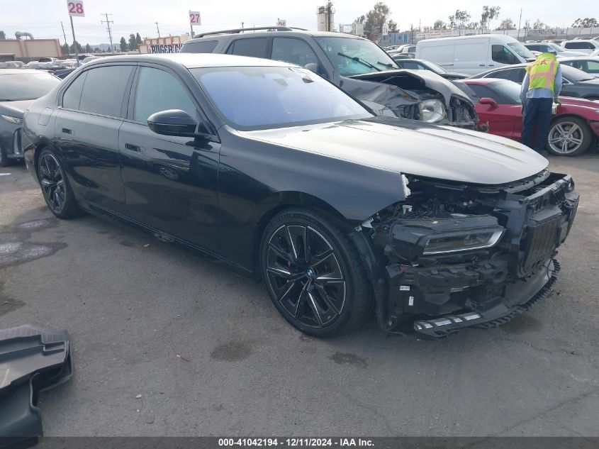 2023 BMW 760 — VIN WBA33EJ02PCL90220
