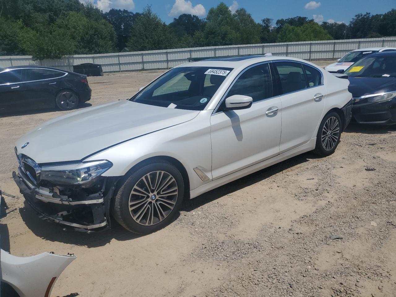 2018 BMW 5 SERIES — VIN WBAJA5C50JWA35741