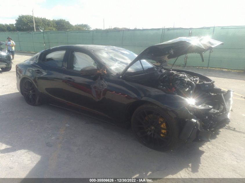 2022 MASERATI GHIBLI — VIN ZAM57YSM9NX399890