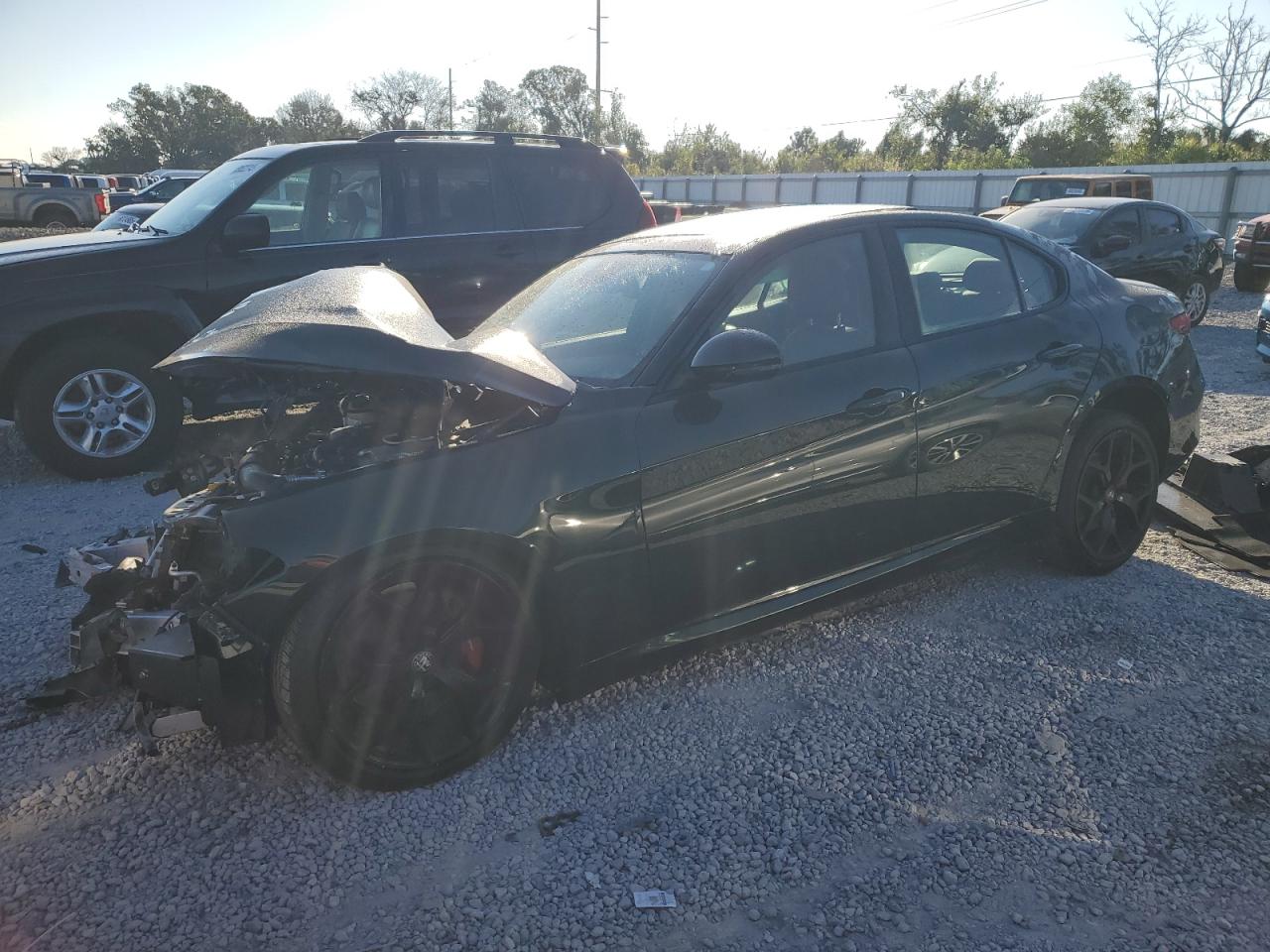 2021 ALFA ROMEO GIULIA — VIN ZARFAMBN5M7641834